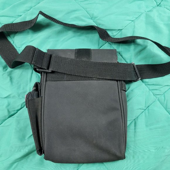 Nintendo Gameboy Advance Official Bag Shoulder Carrying Case Black Grey - Picture 2 of 5